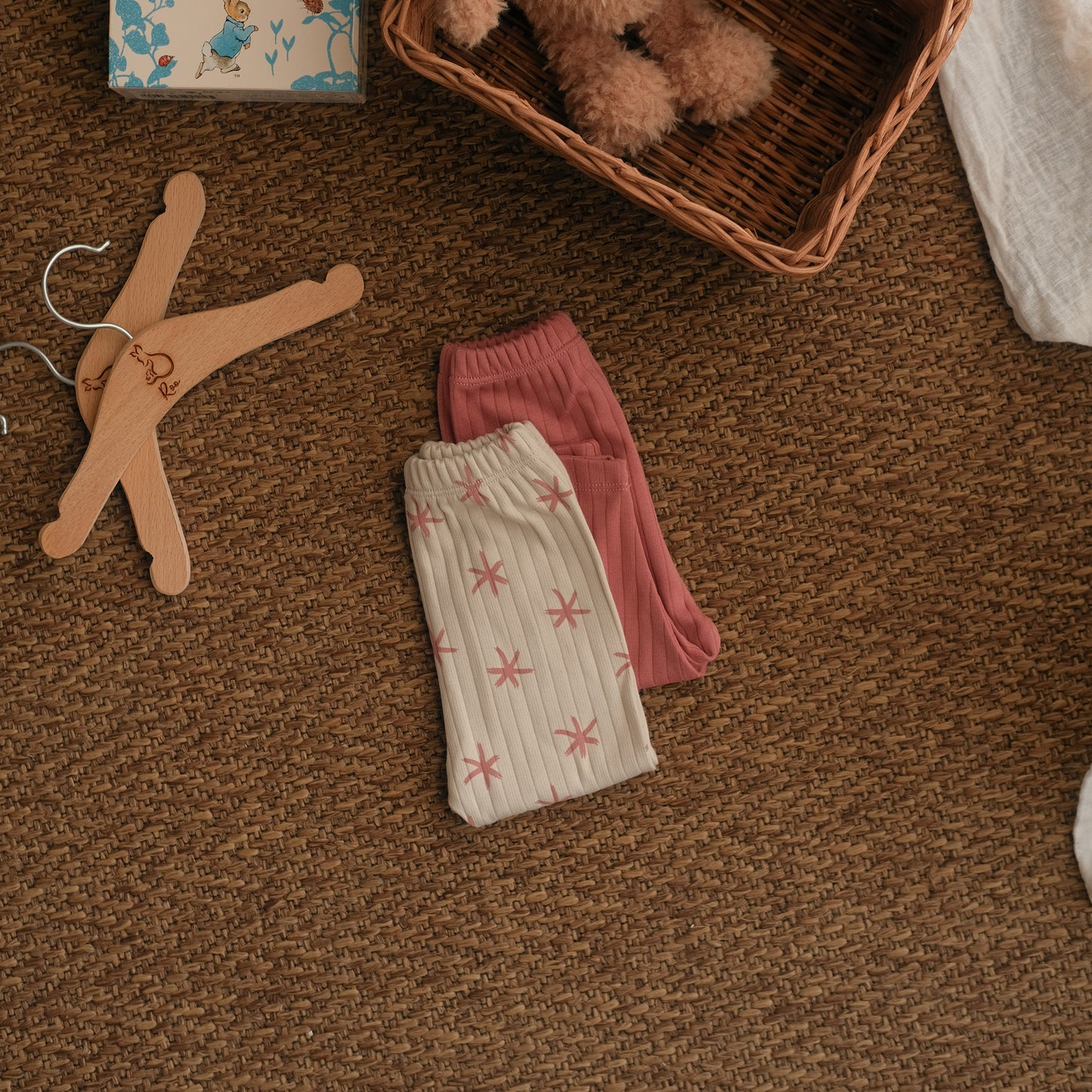 Rose Starlings Leggings - Pack of 2