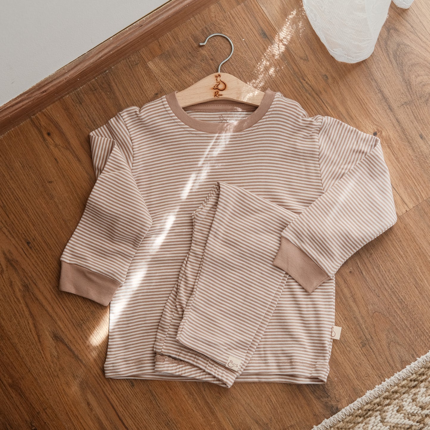 2-Piece Pajamas in Alabaster Bloom