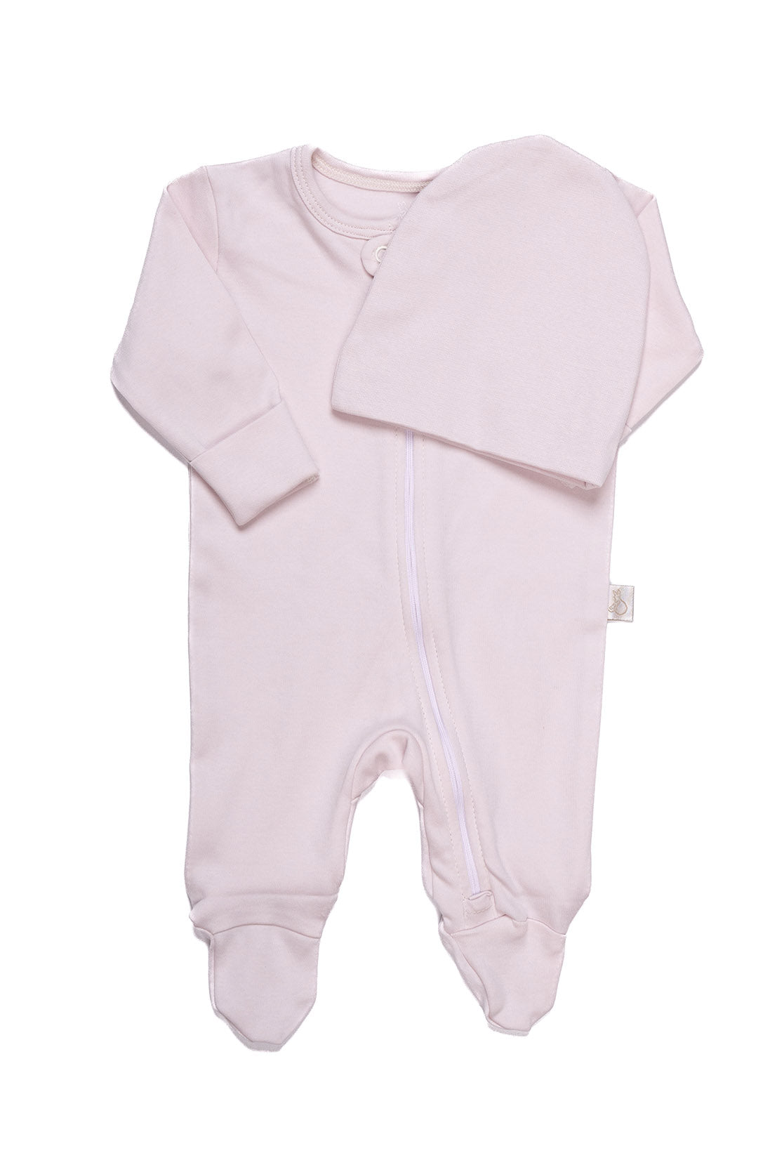 Pearl Starfish Zip-Up Onesie
