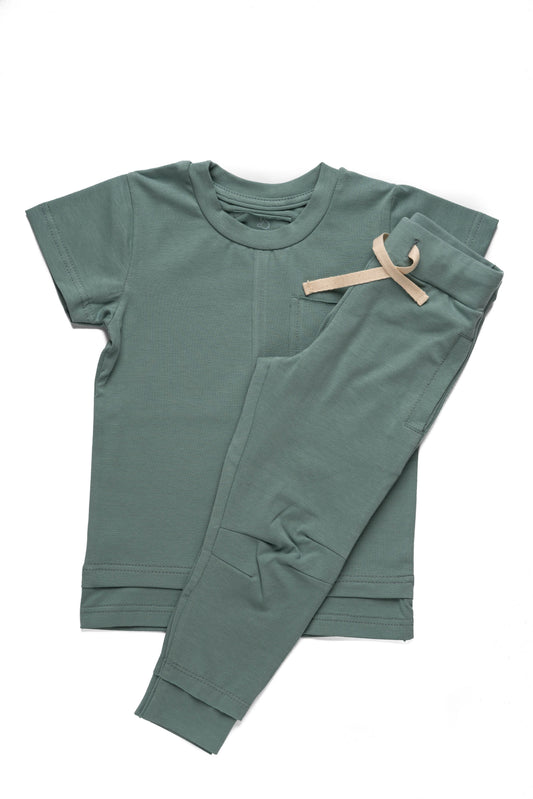 Powder Blue Athleisure Set