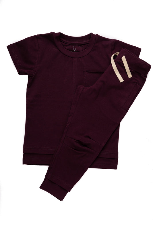 Aubergine Athleisure Set
