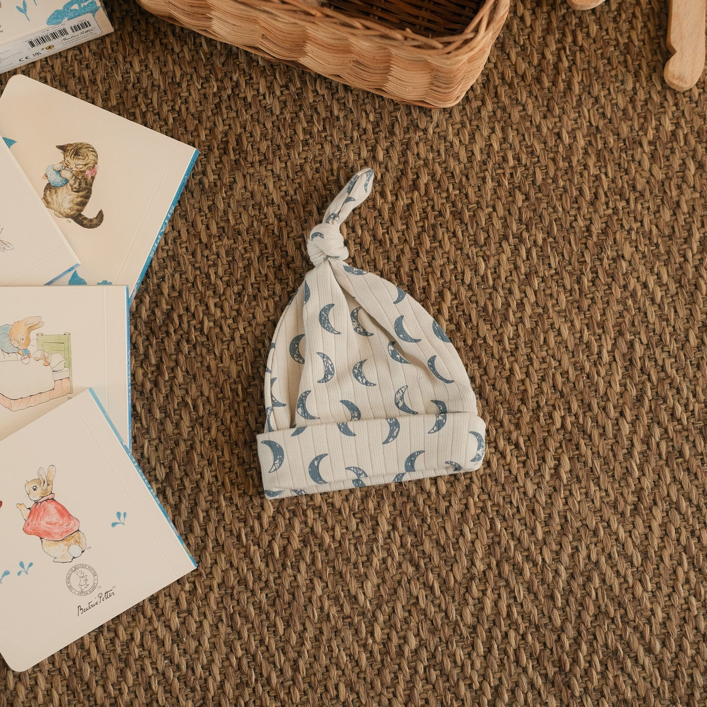 Moon Whispers Knotted Hat