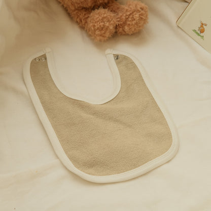 Plush-Padded Bib in Milk - Bundle of 3