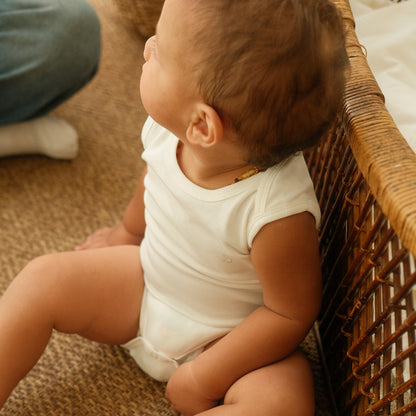 Sleeveless Bodysuit in Milk - Bundle of 3