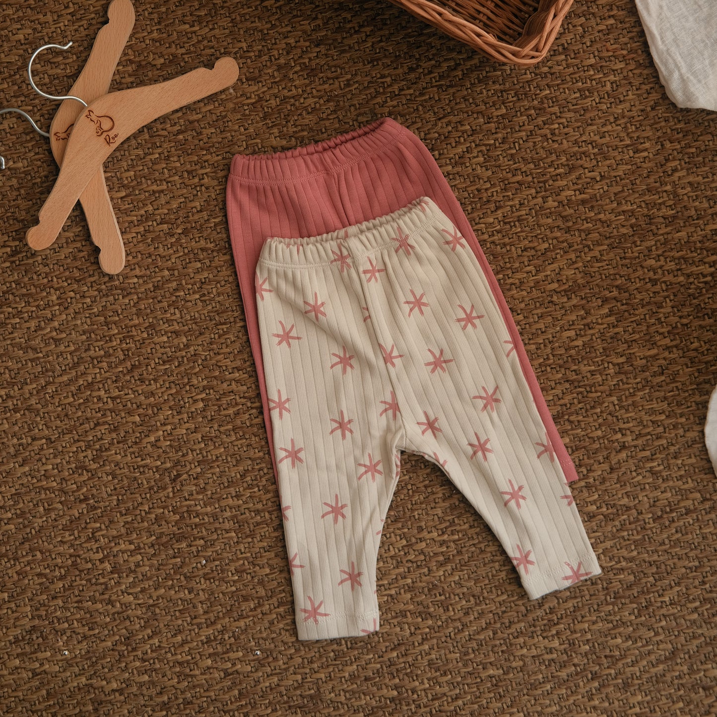 Rose Starlings Leggings - Pack of 2
