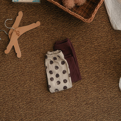 Plum Drops Leggings - Pack of 2