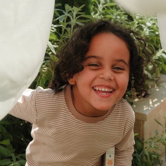 2-Piece Pajamas in Alabaster Bloom