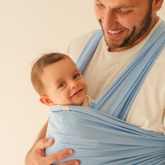 Powder Blue Baby Wrap