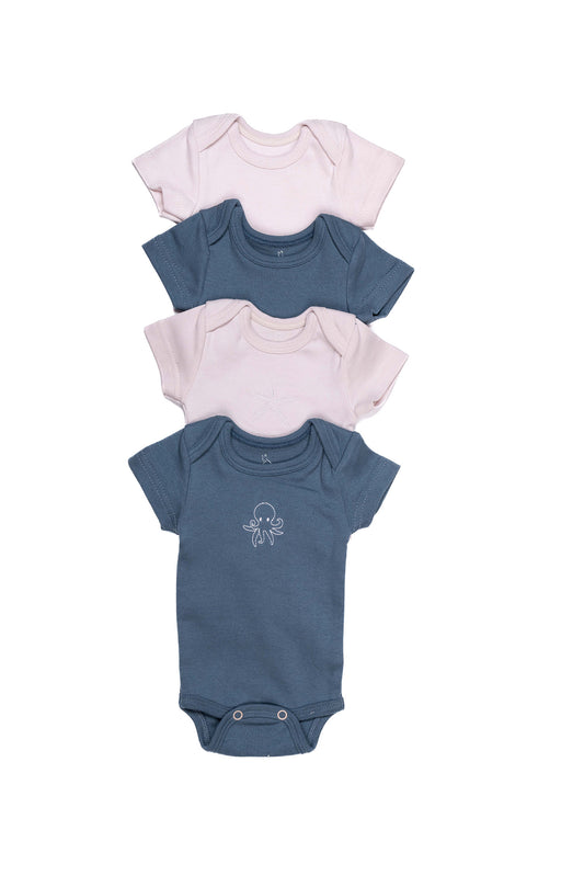 Under The Sea Bodysuits set of 4